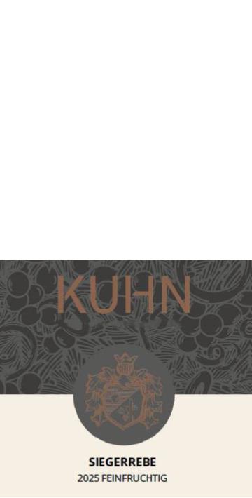 <br>Artikel-Nr.: 5125 <br>2025 Siegerrebe feinfruchtig<br><br>